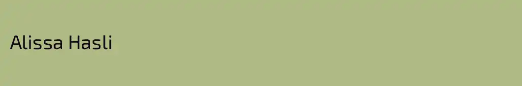 Alissa Hasli